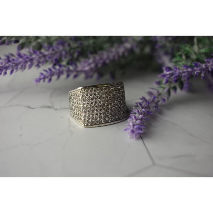 Sky Jewelry Серебро 925 пробы Кольцо с фианитами