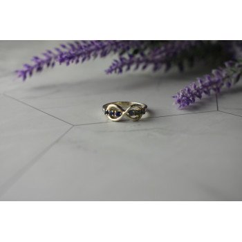 Sky Jewelry Серебряное кольцо 925 пробы с Турмалином и Шпинелью