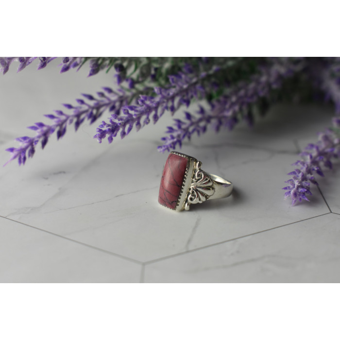 Sky Jewelry Серебряное кольцо 925 пробы с Яшмой