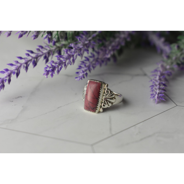 Sky Jewelry Серебряное кольцо 925 пробы с Яшмой