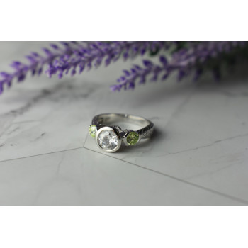 Sky Jewelry Серебряное Кольцо с  Фианитами 925 проба