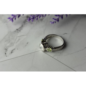 Sky Jewelry Серебряное Кольцо с  Фианитами 925 проба