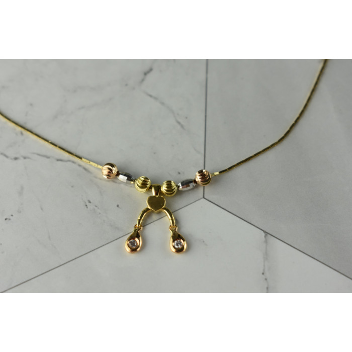 Sky Jewelry Дизайнерское Золотое  Ожерелье  18К (750 проба)