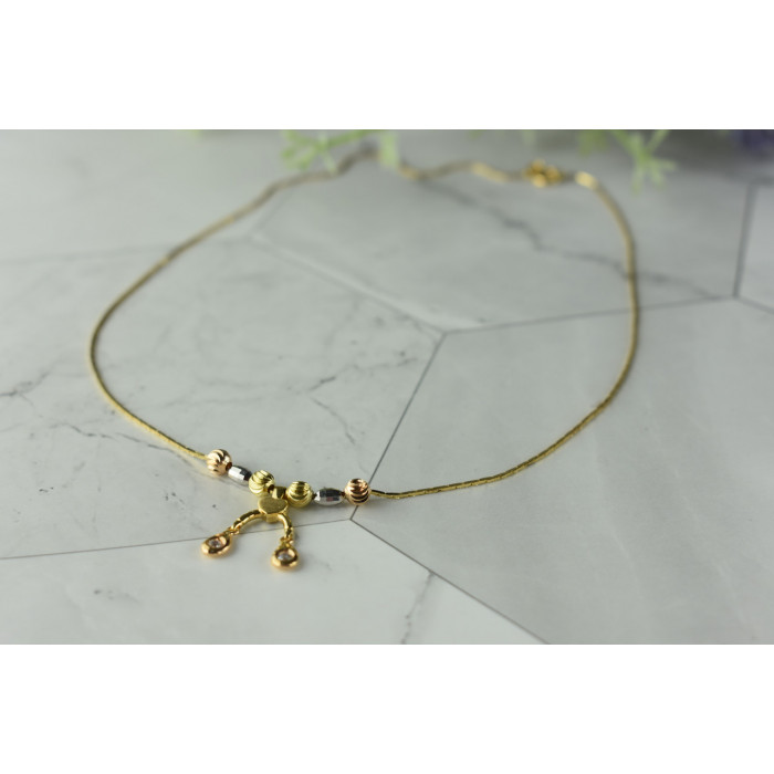 Sky Jewelry Дизайнерское Золотое  Ожерелье  18К (750 проба)