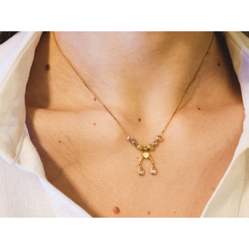 Sky Jewelry Дизайнерское Золотое  Ожерелье  18К (750 проба)