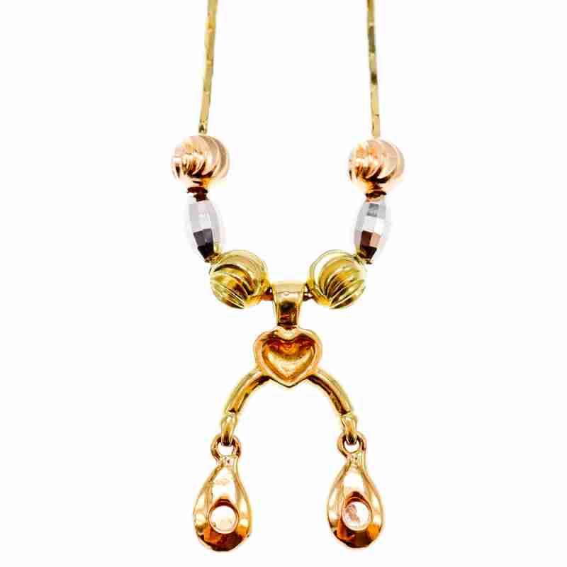 Sky Jewelry Дизайнерское Золотое  Ожерелье  18К (750 проба)
