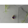 Sky Jewelry Золотой кулон с Аметистом 14К (585 проба)
