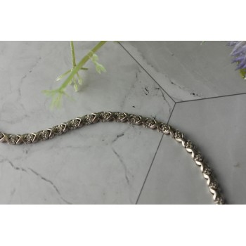 Sky Jewelry Золотой браслет 10К (417 проба ) с вставками из бриллиантов