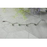 Sky Jewelry Серебряный браслет  925 проба с зеленым Жадеитом