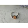 Sky Jewelry Серебряное кольцо 925 пробы с камнем Карнеол (Карнелиан) и Альмандином