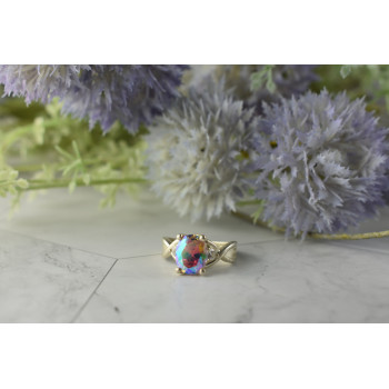 Sky Jewelry Серебряное кольцо 925 пробы с Фианитами  *Волшебное Сияние*