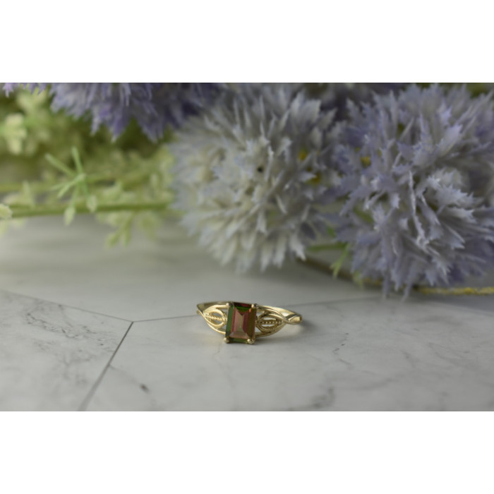 Sky Jewelry Серебряное кольцо с камнем Шпинель 925 проба