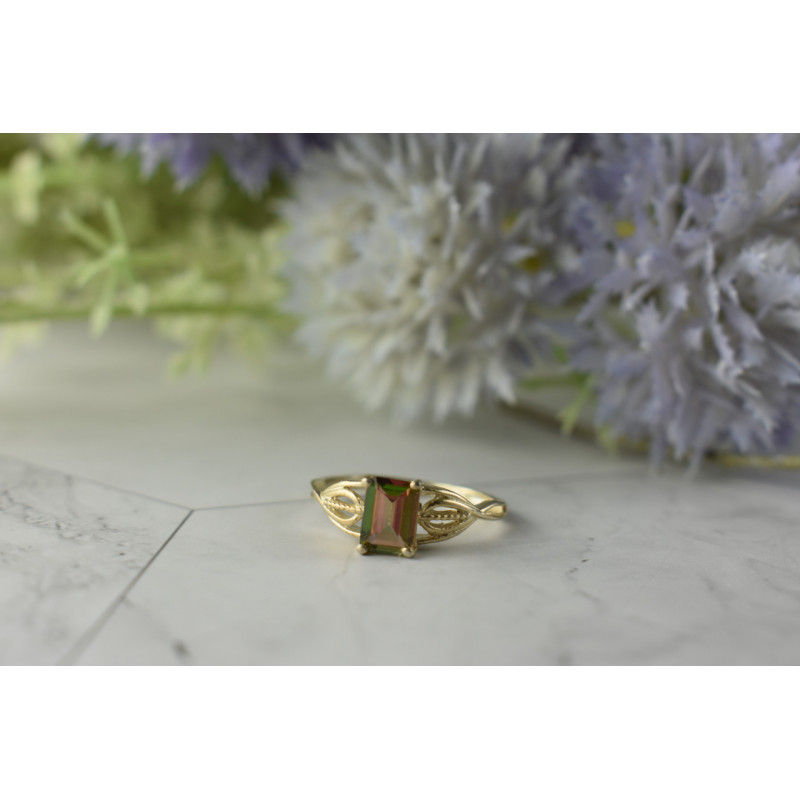 Sky Jewelry Серебряное кольцо с камнем Шпинель 925 проба