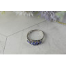 Sky Jewelry Серебряное кольцо с Танзанитом 925 проба