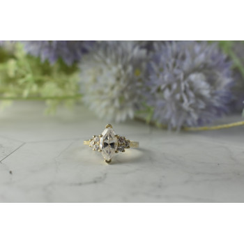 Sky Jewelry Серебряное кольцо с камнем Гошенит (берилл) 925 проба