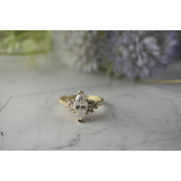 Sky Jewelry Серебряное кольцо с камнем Гошенит (берилл) 925 проба