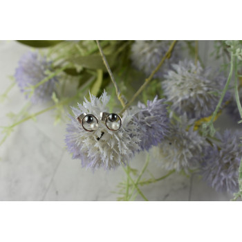 Sky Jewelry Золотые серьги-гвоздики  10К (417 проба) с Жемчугом