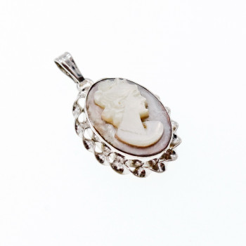 Sky Jewelry Серебряный кулон  Камея