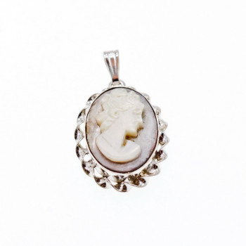 Sky Jewelry Серебряный кулон  Камея