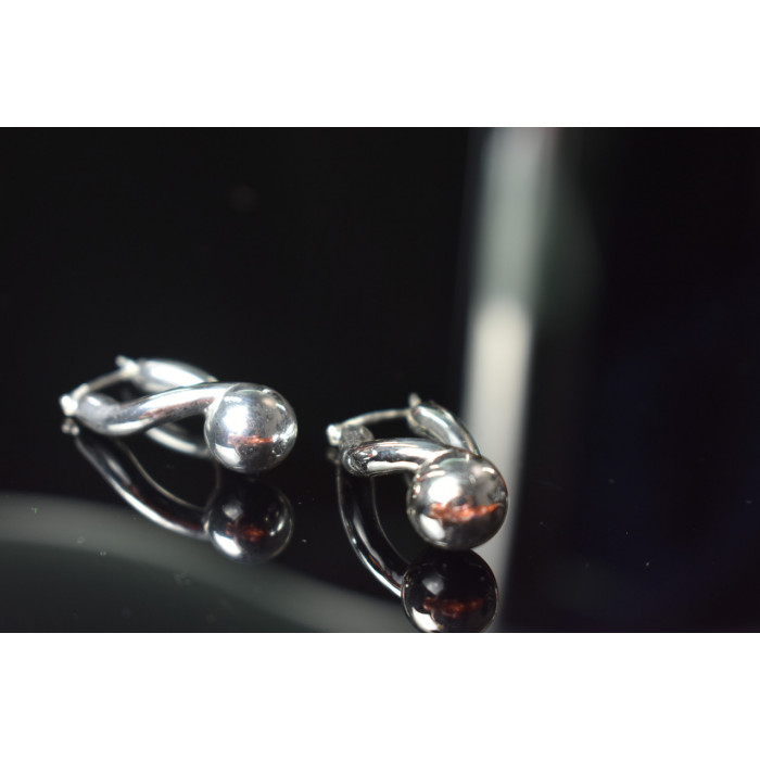 Sky Jewelry Серебряные серьги  925 проба Италия