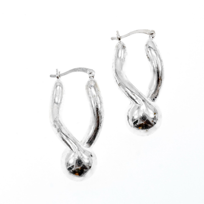 Sky Jewelry Серебряные серьги  925 проба Италия