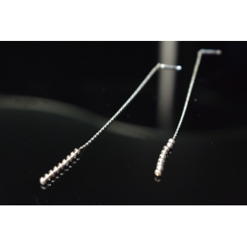 Sky Jewelry Серебряные серьги-протяжки (продевки)  925 проба