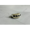 Sky Jewelry Серебряное кольцо 925 проба с Сапфирами *Ажур*