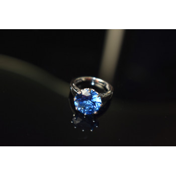 Sky Jewelry Серебряное кольцо 925 проба с камнем Лондон Топаз