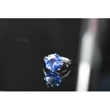 Sky Jewelry Серебряное кольцо 925 проба с камнем Лондон Топаз