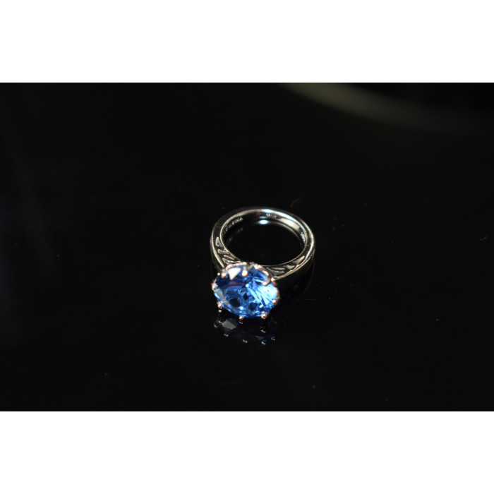 Sky Jewelry Серебряное кольцо 925 проба с камнем Лондон Топаз