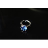 Sky Jewelry Серебряное кольцо 925 проба с камнем Лондон Топаз