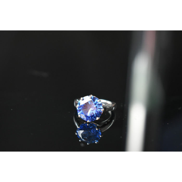 Sky Jewelry Серебряное кольцо 925 проба с камнем Лондон Топаз