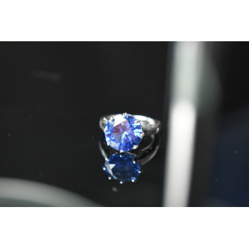 Sky Jewelry Серебряное кольцо 925 проба с камнем Лондон Топаз