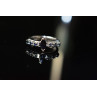 Sky Jewelry Серебряное кольцо 925 проба с Сапфирами