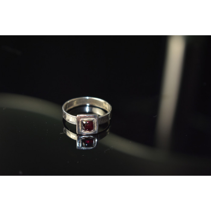 Sky Jewelry Серебряное кольцо 925 проба  с  Альмандином