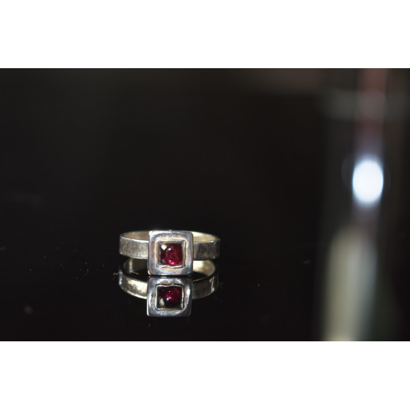 Sky Jewelry Серебряное кольцо 925 проба  с  Альмандином