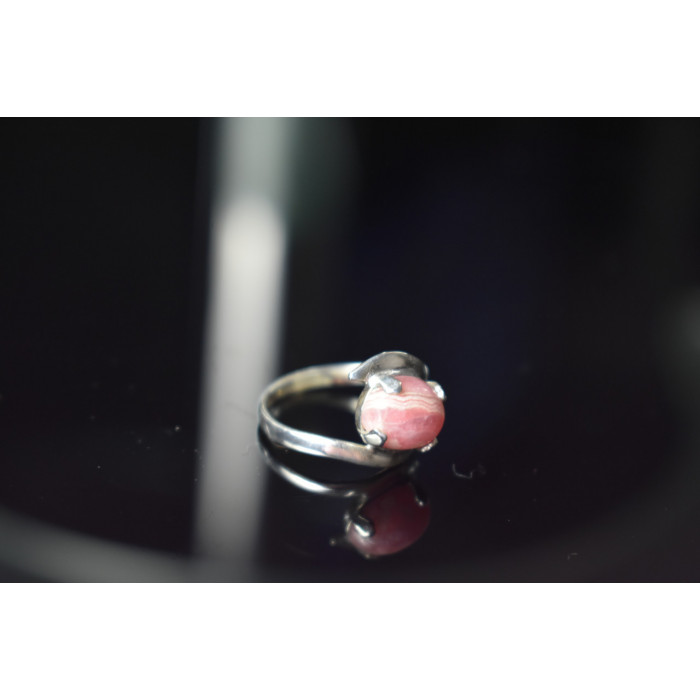 Sky Jewelry Серебряное кольцо с розовым Агатом