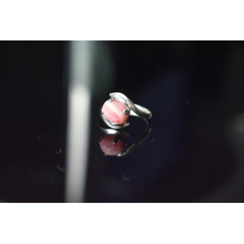 Sky Jewelry Серебряное кольцо с розовым Агатом