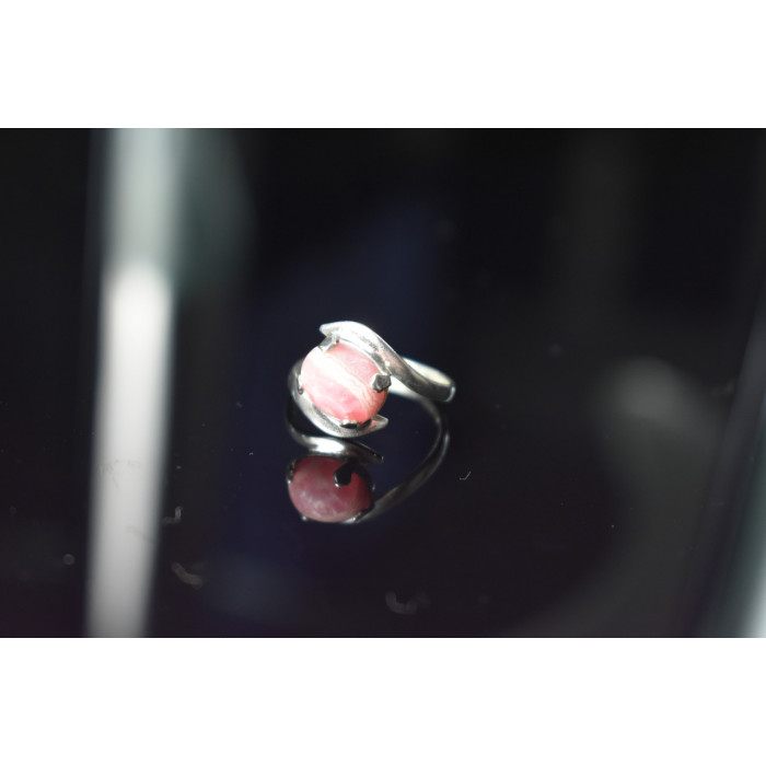 Sky Jewelry Серебряное кольцо с розовым Агатом