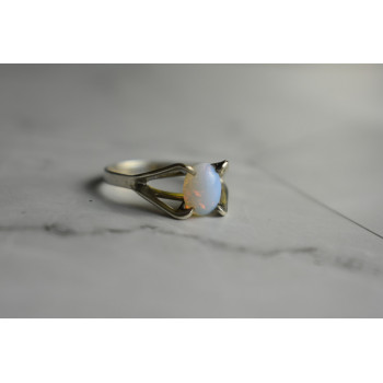 Sky Jewelry Серебряное кольцо с Опалом