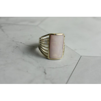Sky Jewelry Серебряное кольцо с розовым Перламутром