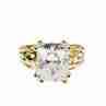 Sky Jewelry Золотое кольцо с Фианитом 10К (417  проба)