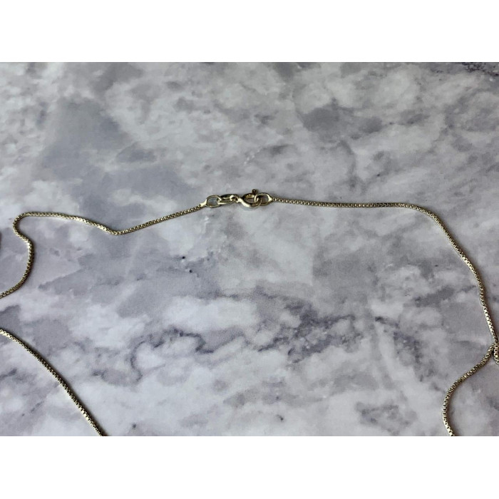 Sky Jewelry Серебряная Цепочка с Кулоном Гранат  Italy