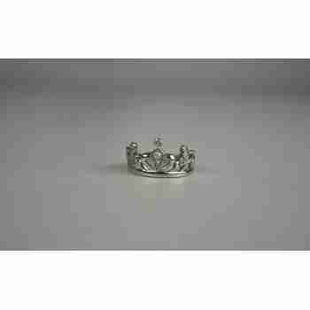 Sky Jewelry Серебряное Кольцо *Корона* с камнями Гошенит (берилл)