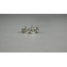 Sky Jewelry Серебряное Кольцо *Корона* с камнями Гошенит (берилл)
