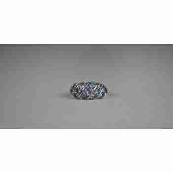 Sky Jewelry Серебряное кольцо с Танзанитом 925 проба