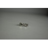 Sky Jewelry Серебряное кольцо 925 пробы с Фианитами  *Бантик