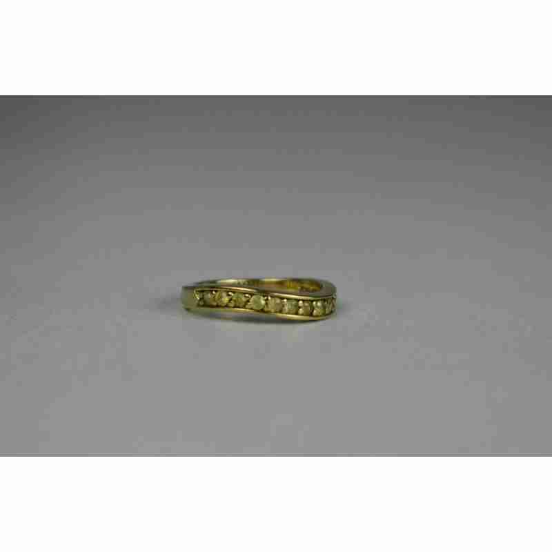 Sky Jewelry Серебряное кольцо в позолоте  с камнями Шпинель