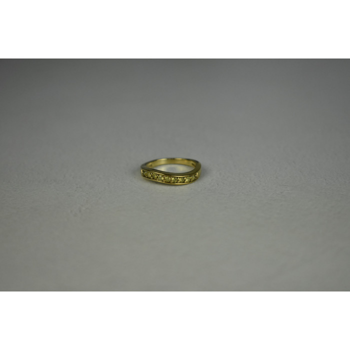 Sky Jewelry Серебряное кольцо в позолоте  с камнями Шпинель