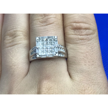 Sky Jewelry Серебряное кольцо с фианитом